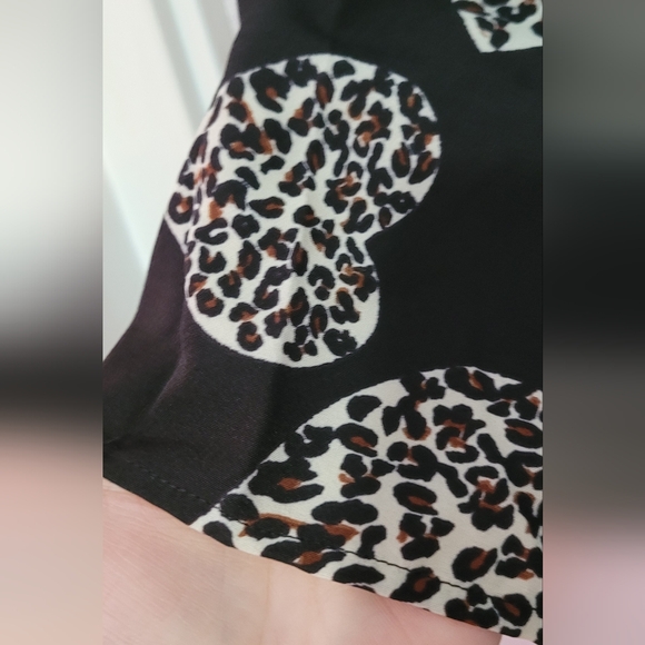 Nwot Emery Rose Heart ❤️ Print lightweight Dress 👗👗 Size XL - Picture 3 of 9